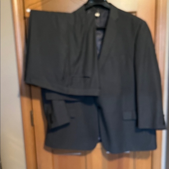 Men's Classic Gray Pants Suit